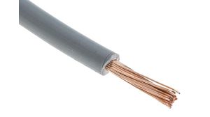 Stranded Wire Polyolefin (PO) 0.75mm² Copper Grey H05Z-K 100m